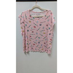 FRIENDS Pink Short Sleeve Graphic Sleep T-Shirt